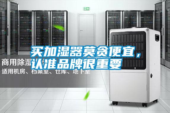 買加濕器莫貪便宜，認準品牌很重要