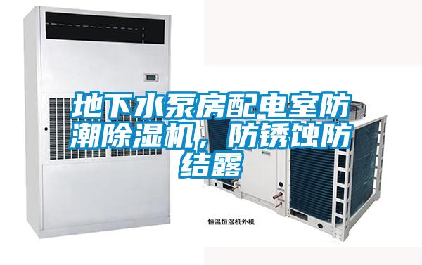 地下水泵房配電室防潮除濕機，防銹蝕防結露