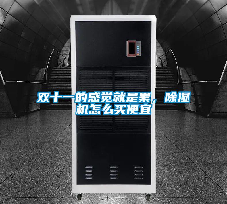 雙十一的感覺就是累，除濕機(jī)怎么買便宜