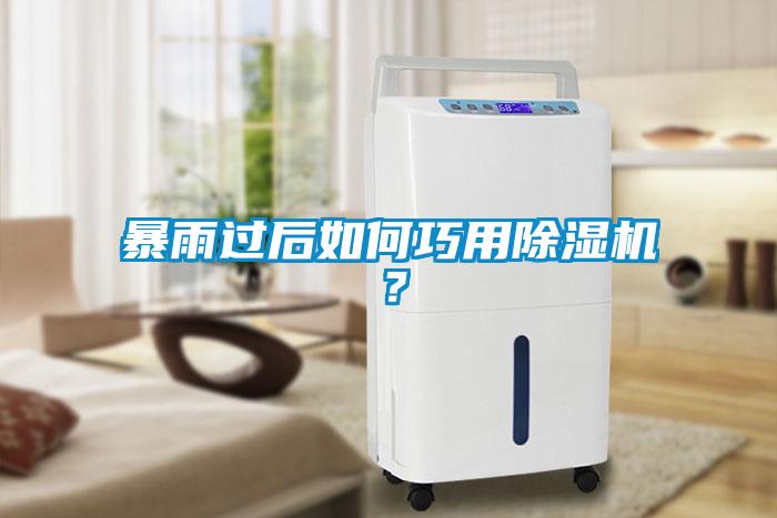暴雨過后如何巧用除濕機(jī)？