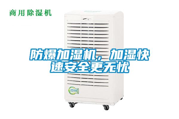 防爆加濕機，加濕快速安全更無憂