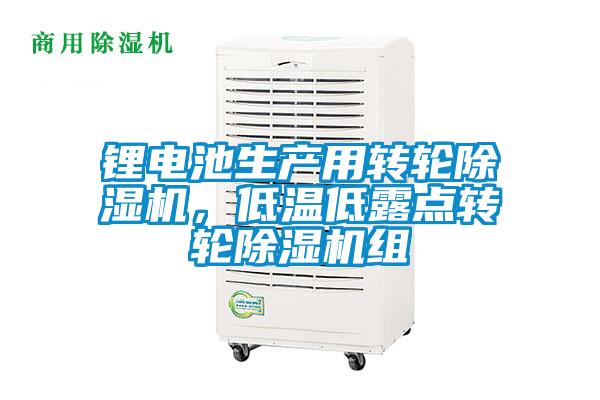 鋰電池生產(chǎn)用轉(zhuǎn)輪除濕機(jī)，低溫低露點(diǎn)轉(zhuǎn)輪除濕機(jī)組