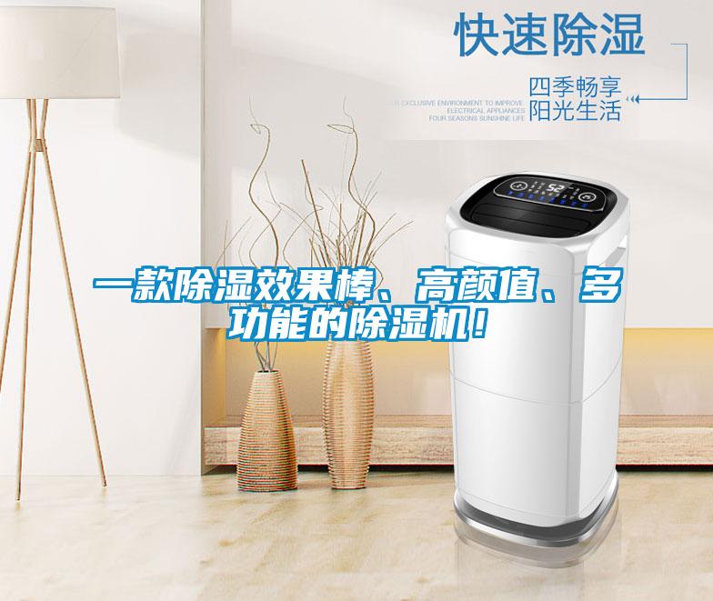 一款除濕效果棒、高顏值、多功能的除濕機！