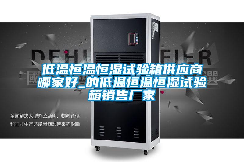 低溫恒溫恒濕試驗(yàn)箱供應(yīng)商哪家好_的低溫恒溫恒濕試驗(yàn)箱銷(xiāo)售廠家