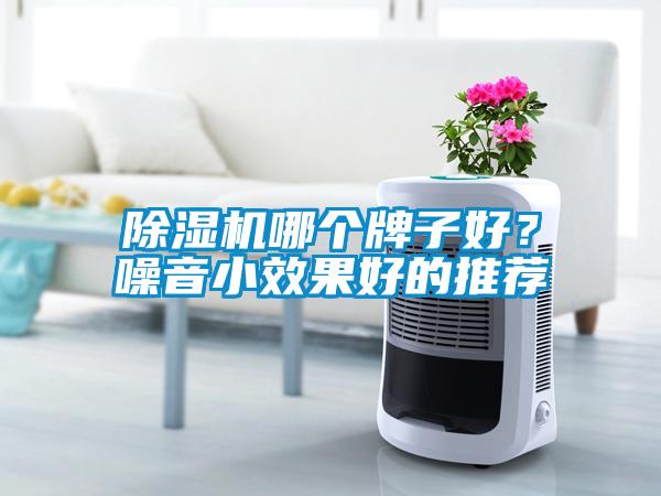 除濕機哪個牌子好？噪音小效果好的推薦