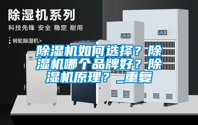 除濕機如何選擇？除濕機哪個品牌好？除濕機原理？_重復