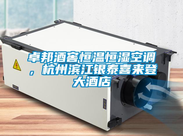 卓邦酒窖恒溫恒濕空調，杭州濱江銀泰喜來登大酒店