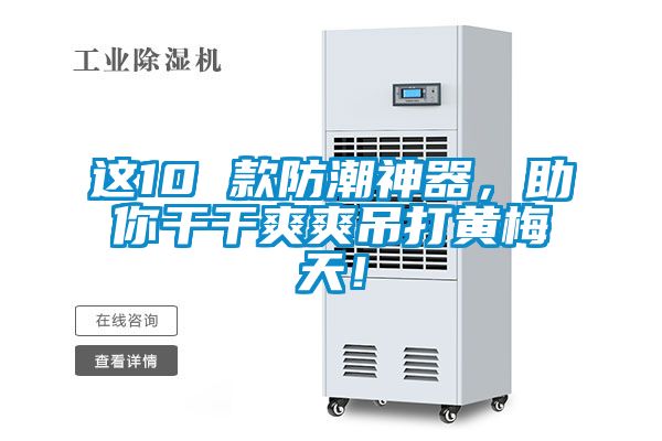 這10 款防潮神器，助你干干爽爽吊打黃梅天！