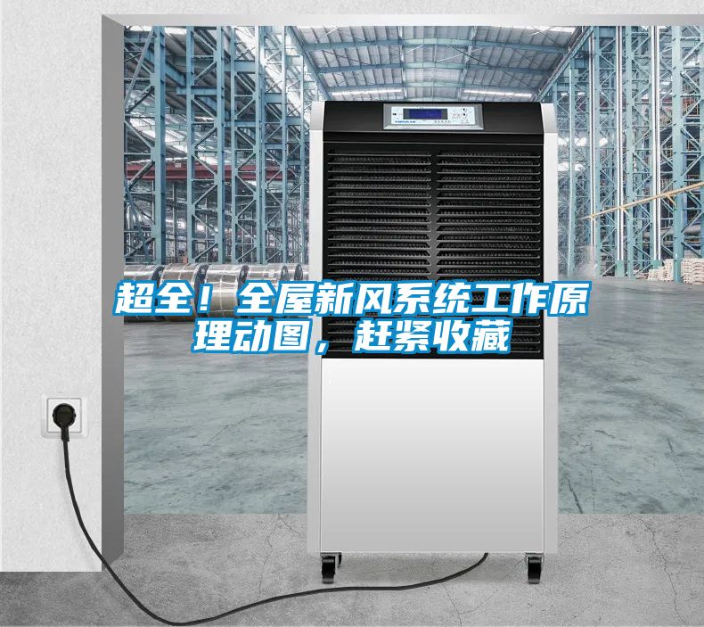 超全！全屋新風系統工作原理動圖，趕緊收藏