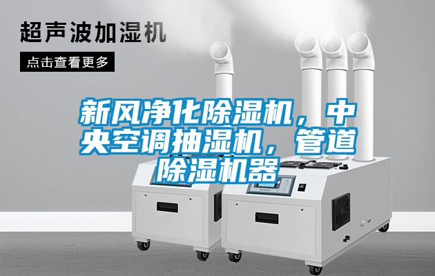 新風凈化除濕機，中央空調(diào)抽濕機，管道除濕機器